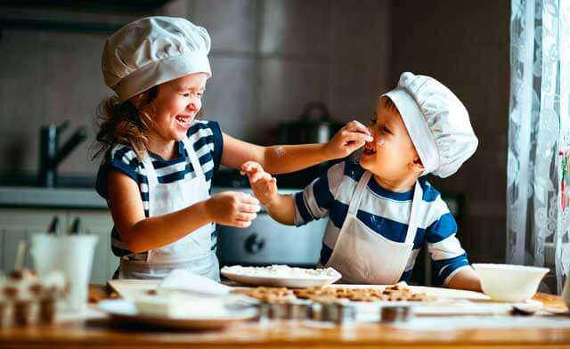 Aprende inglés cocinando recetas fáciles para niños.