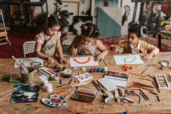 Actividades de arte para niños y niñas