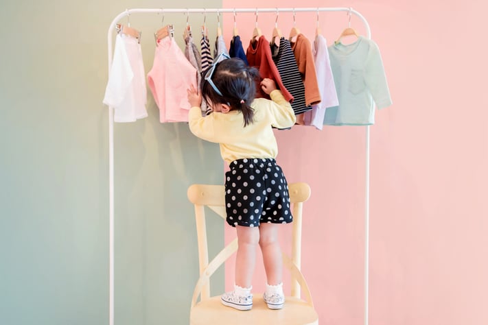 Las prendas de ropa en inglés para niños y niñas